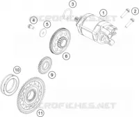 ELECTRIC STARTER MOTOR