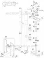 FRONT FORK / TRIPLE CLAMP