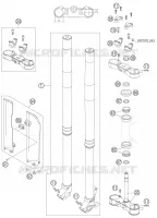 FRONT FORK / TRIPLE CLAMP