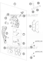 FRONT BRAKE CALIPER