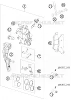 FRONT BRAKE CALIPER