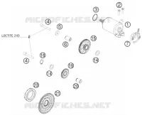 ELECTRIC STARTER MOTOR