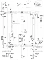 FRONT FORK (PARTS)