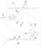 REAR BRAKE CALIPER