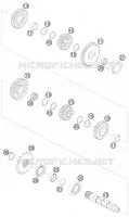 GEARBOX COUNTERSHAFT