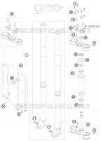 FRONT FORK / TRIPLE CLAMP