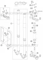 FRONT FORK / TRIPLE CLAMP