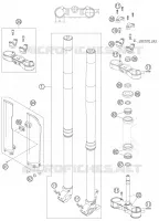 FRONT FORK / TRIPLE CLAMP