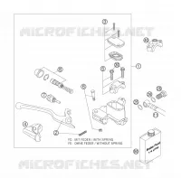 FRONT BRAKE MASTER CYLINDER