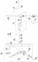REAR BRAKE MASTER CYLINDER