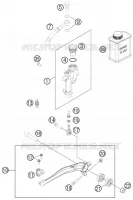 REAR BRAKE MASTER CYLINDER
