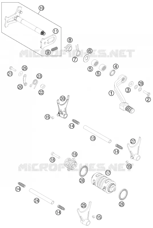 GEAR SHIFTING MECHANISM