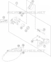 REAR BRAKE CALIPER