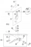 REAR BRAKE MASTER CYLINDER