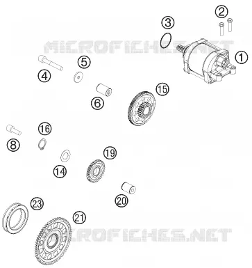 ELECTRIC STARTER MOTOR