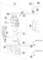 FRONT BRAKE CALIPER