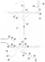 REAR BRAKE MASTER CYLINDER