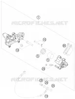 REAR BRAKE CALIPER