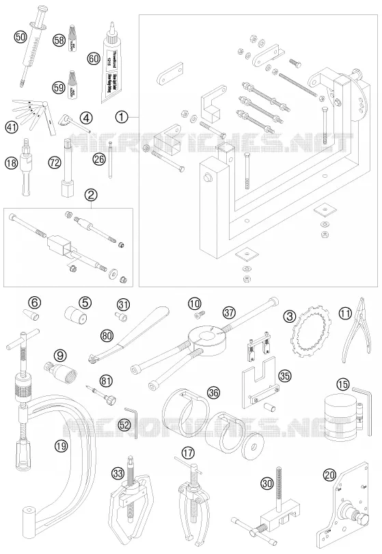 SPECIFIC TOOLS (ENGINE)
