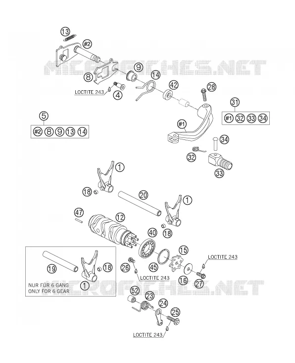 GEAR SHIFTING MECHANISM