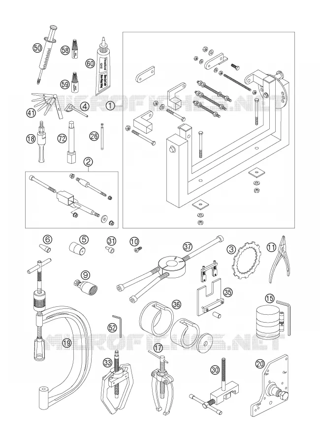 SPECIFIC TOOLS (ENGINE)