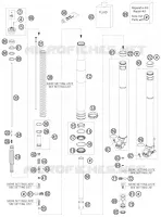 FRONT FORK (PARTS)