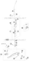REAR BRAKE MASTER CYLINDER