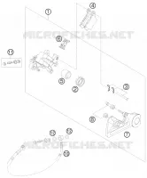 REAR BRAKE CALIPER