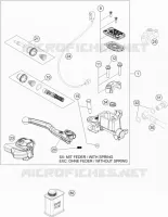 FRONT BRAKE MASTER CYLINDER