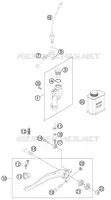 REAR BRAKE MASTER CYLINDER