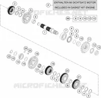 GEARBOX COUNTERSHAFT