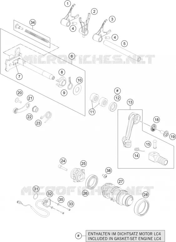GEAR SHIFTING MECHANISM
