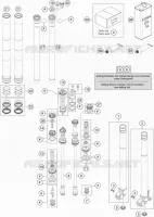 FRONT FORK (PARTS)