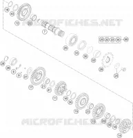 GEARBOX COUNTERSHAFT