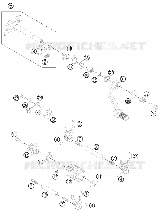GEAR SHIFTING MECHANISM