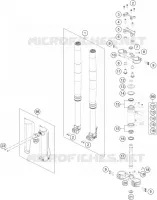 FRONT FORK / TRIPLE CLAMP
