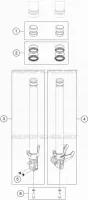 FRONT FORK (PARTS)