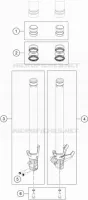 FRONT FORK (PARTS)