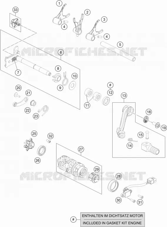 GEAR SHIFTING MECHANISM