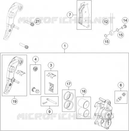 FRONT BRAKE CALIPER