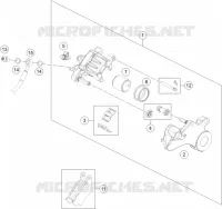 REAR BRAKE CALIPER