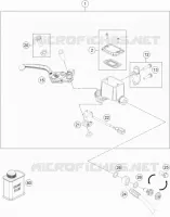 FRONT BRAKE MASTER CYLINDER