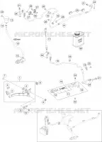 REAR BRAKE MASTER CYLINDER