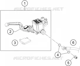 FRONT BRAKE MASTER CYLINDER