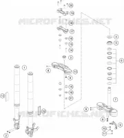 FRONT FORK / TRIPLE CLAMP