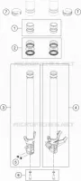 FRONT FORK (PARTS)