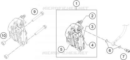 FRONT BRAKE CALIPER