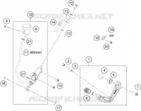 REAR BRAKE MASTER CYLINDER
