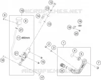 REAR BRAKE MASTER CYLINDER