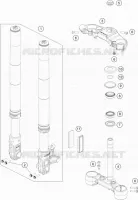 FRONT FORK / TRIPLE CLAMP